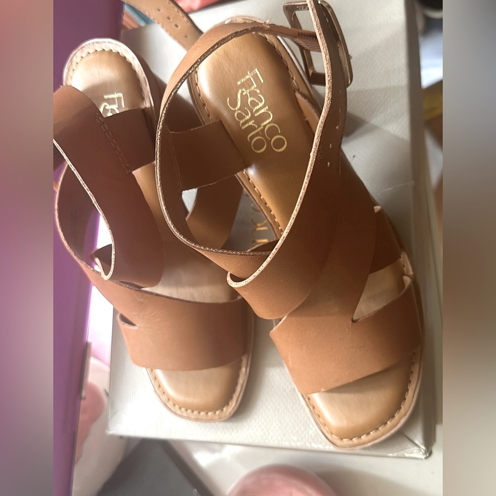 FrancoSarto Sandals! Like New! Beautiful and chic!